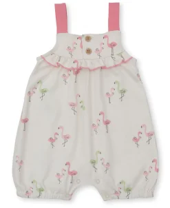 Kissy Love Flamingo Love Short Playsuit