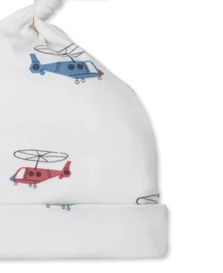 Kissy Love Helicopter Rescue Knotted Hat