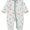 Kissy Love Leafy Breeze Zip Footie