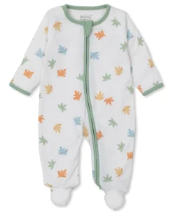 Kissy Love Leafy Breeze Zip Footie