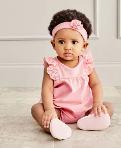 Kissy Love Pink Flower Headband