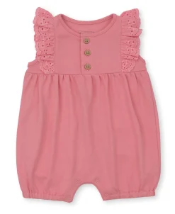 Kissy Love Pink Short Playsuit