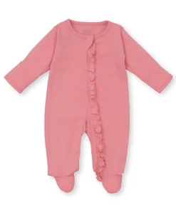 Kissy Love Pink Zip Footie