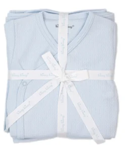 Kissy Pointelle Blue Bundle Set