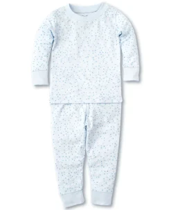 Kissy Superstars Blue Print Pajama Set