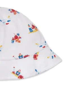 Lobsters Sandy Smiles Blue Sunhat