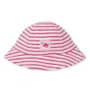 Lobsters Sandy Smiles Fuchsia Stripe Terry Sunhat