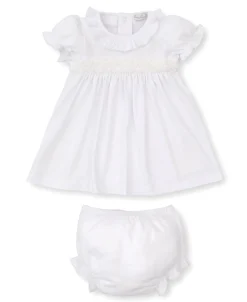 Miniature Roses White Dress Set