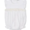 Miniature Roses White Smocked Bubble