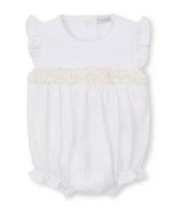 Miniature Roses White Smocked Bubble