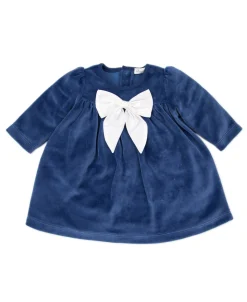 My First Hanukkah Velour Dress