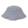 Navy Stripe Bucket Hat