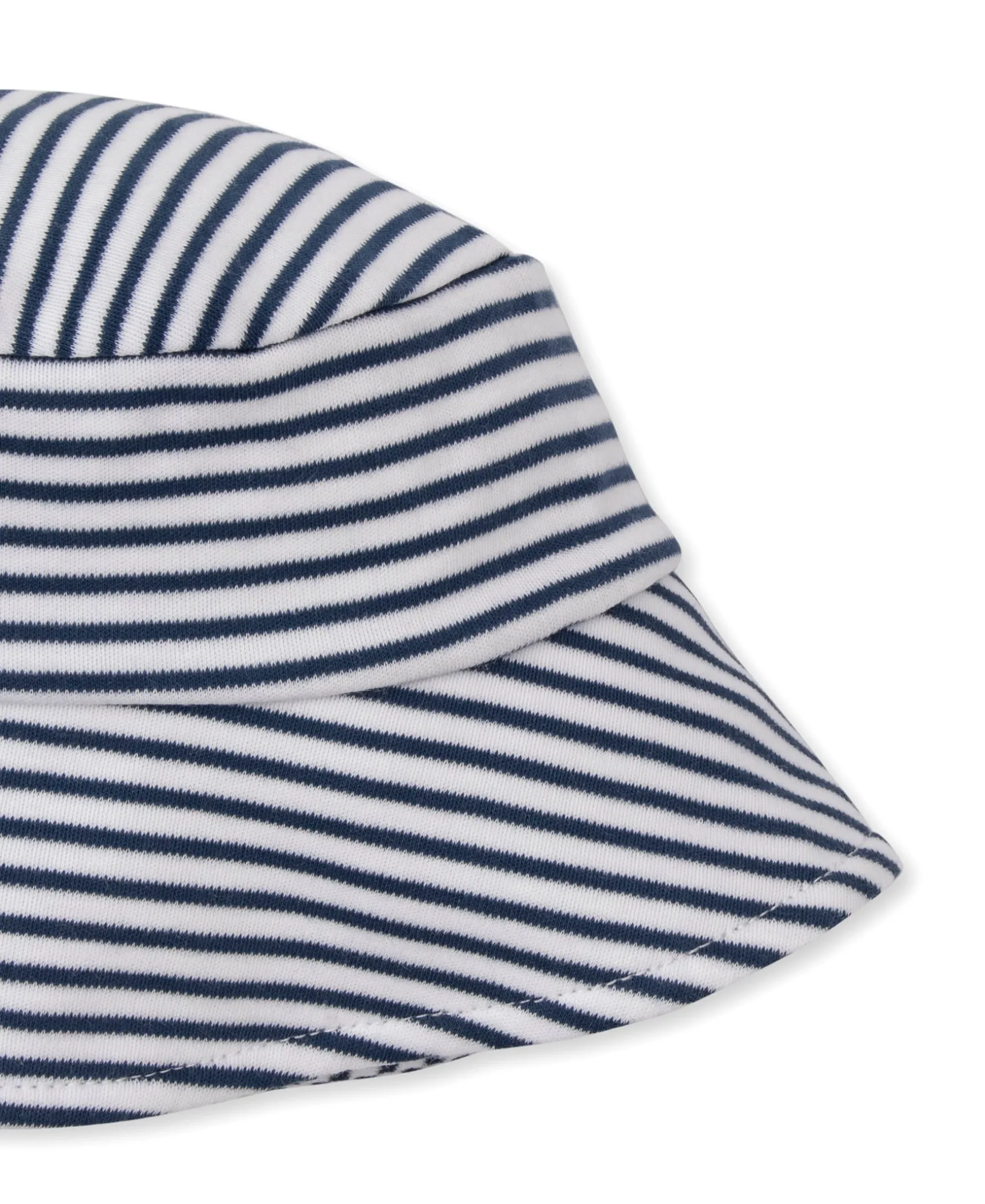 Navy Stripe Bucket Hat