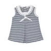 Navy Stripe Toddler Dress