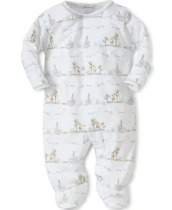 Noah's Blue Print Footie