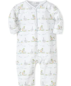Noah's Blue Print Playsuit