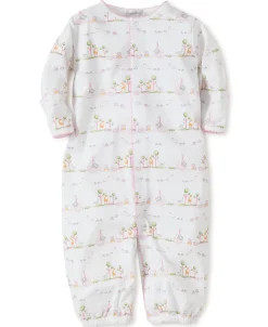 Noah's Pink Print Convertible Gown