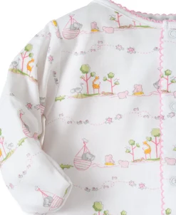 Noah's Pink Print Convertible Gown