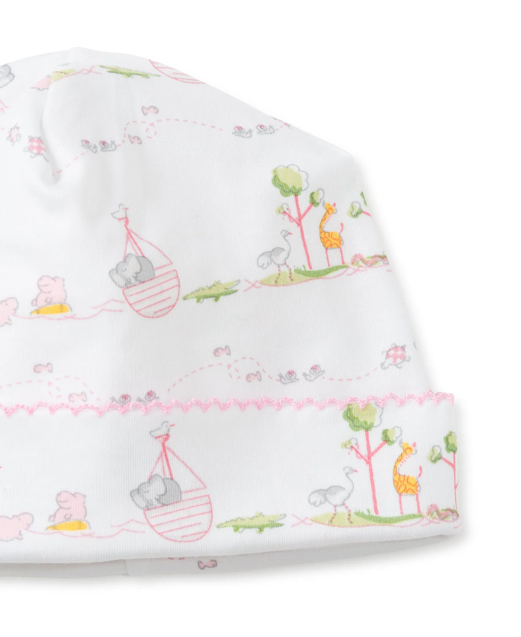 Noah's Pink Print Hat