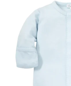 Personalized Blue Kissy Basics Footie NEW