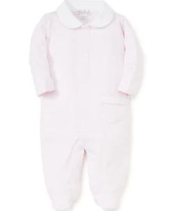 Personalized Pink Kissy New Beginnings Footie w/ Collar