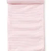 Personalized Pink Simple Stripes Blanket