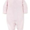 Personalized Pink/White Kissy Basics Footie NEW