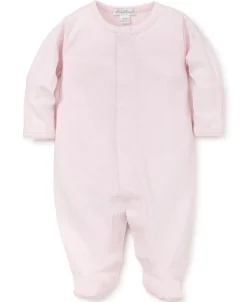 Personalized Pink/White Kissy Basics Footie NEW