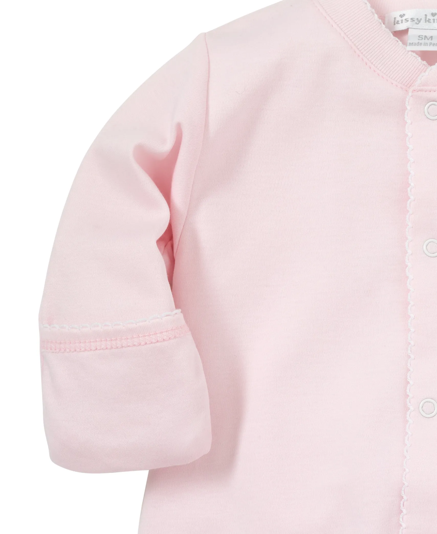 Personalized Pink/White Kissy Basics Conv. Gown