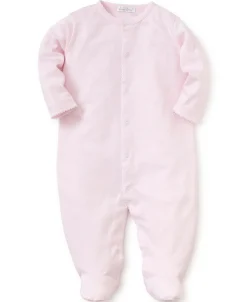 Personalized Pink/White New Kissy Dots Footie