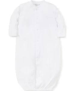 Personalized White Kissy Basics Conv. Gown