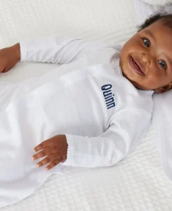 Personalized White Kissy Basics Conv. Gown