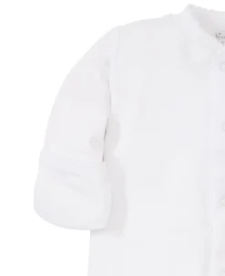 Personalized White Kissy Basics Conv. Gown