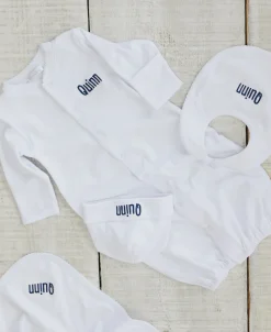 Personalized White Kissy Basics Conv. Gown