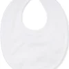 Personalized White/Blue Kissy Basics Bib