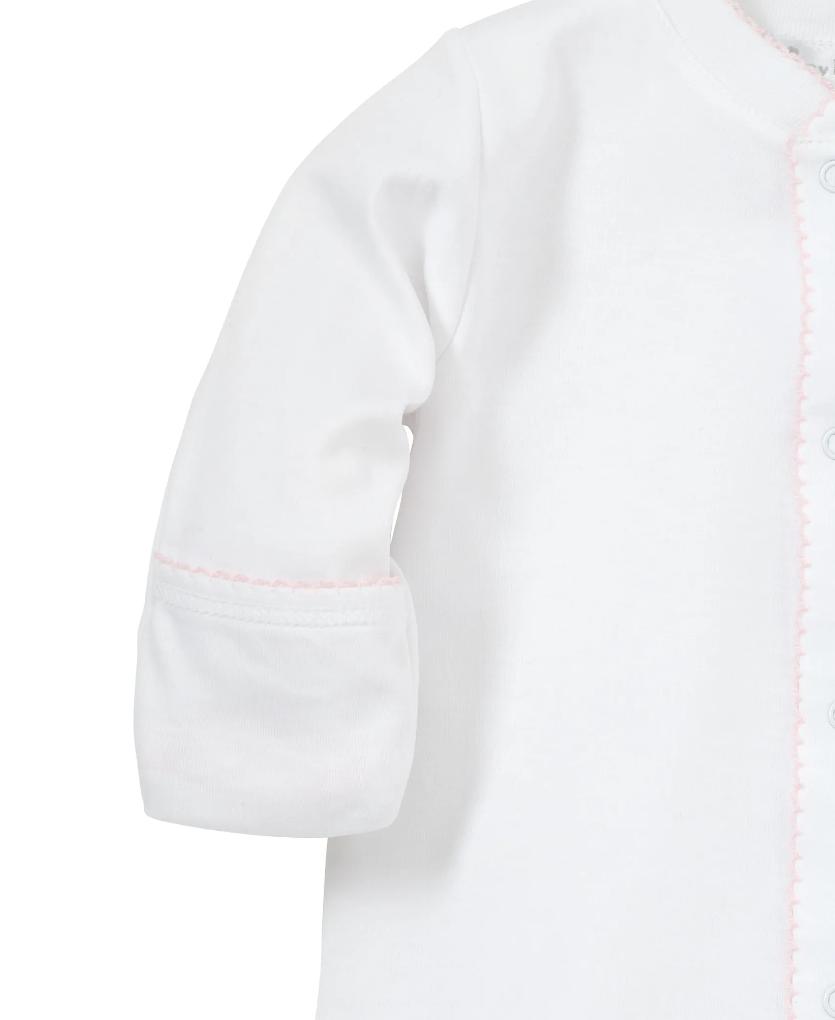 Personalized White/Pink Kissy Basics Conv. Gown