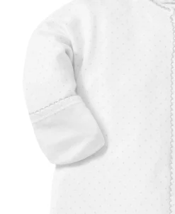 Personalized White/Silver New Kissy Dots Conv Gown