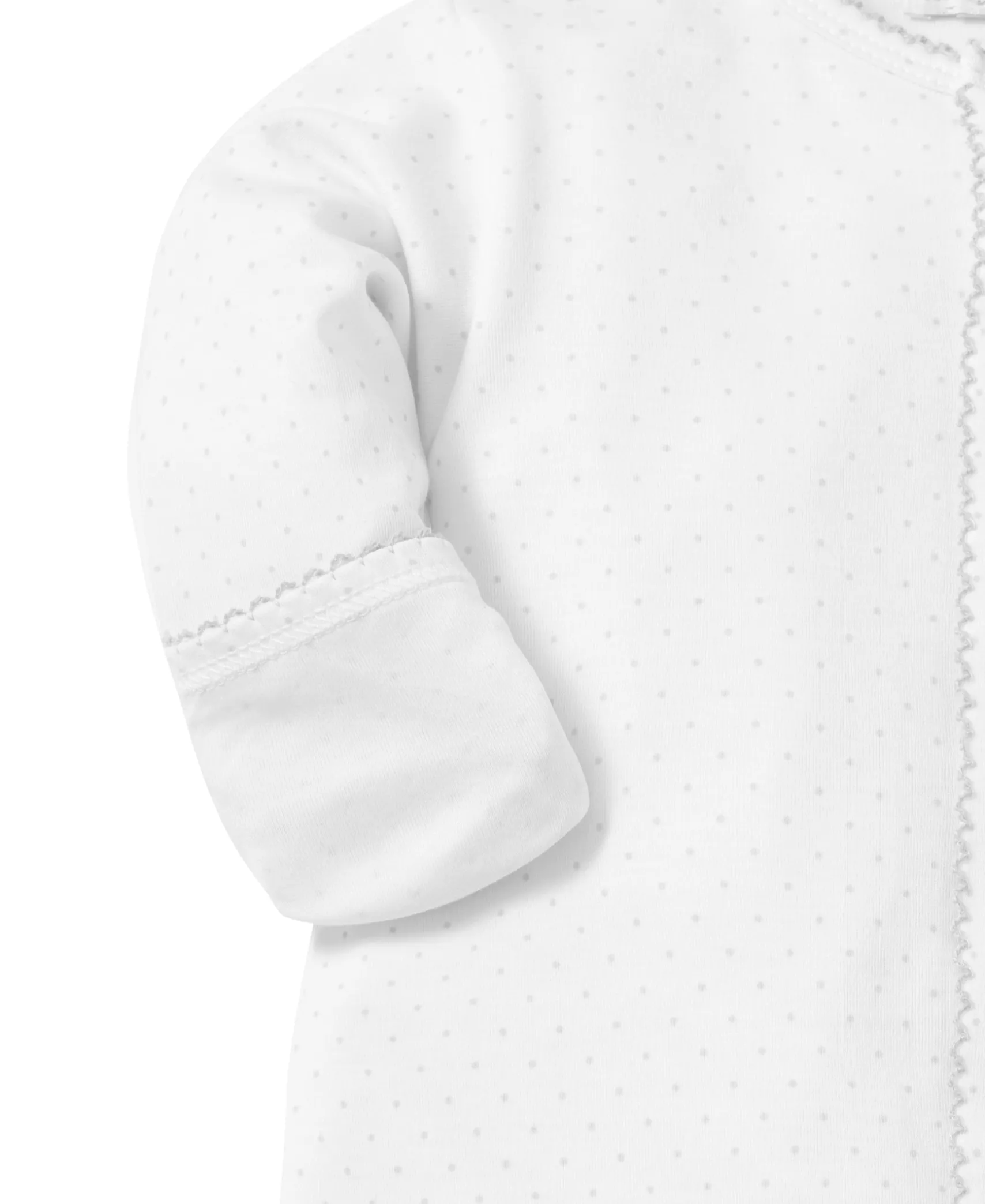 Personalized White/Silver New Kissy Dots Conv Gown