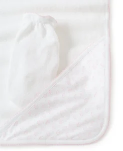 Pink Ele-Fun Towel with Mitt