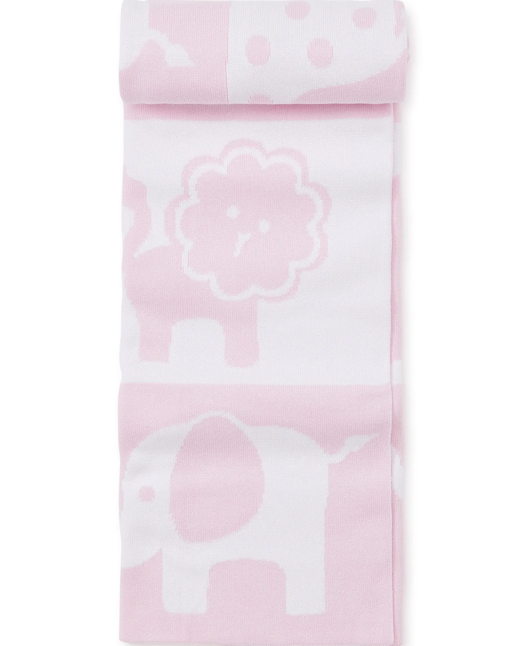 Pink Jungle Knit Novelty Blanket