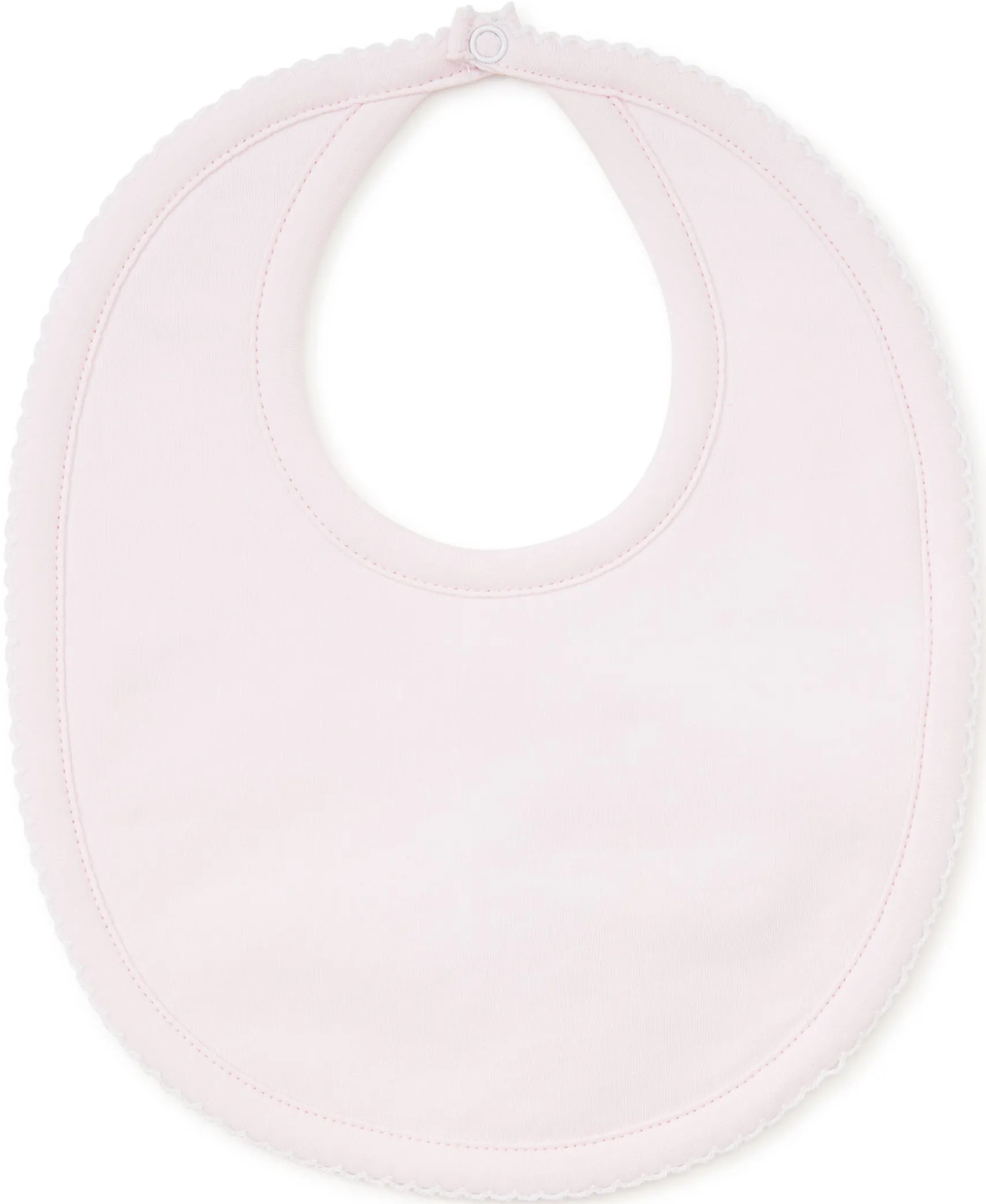 Pink/White Kissy Basics Bib