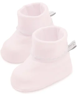 Pink/White Kissy Basics Booties