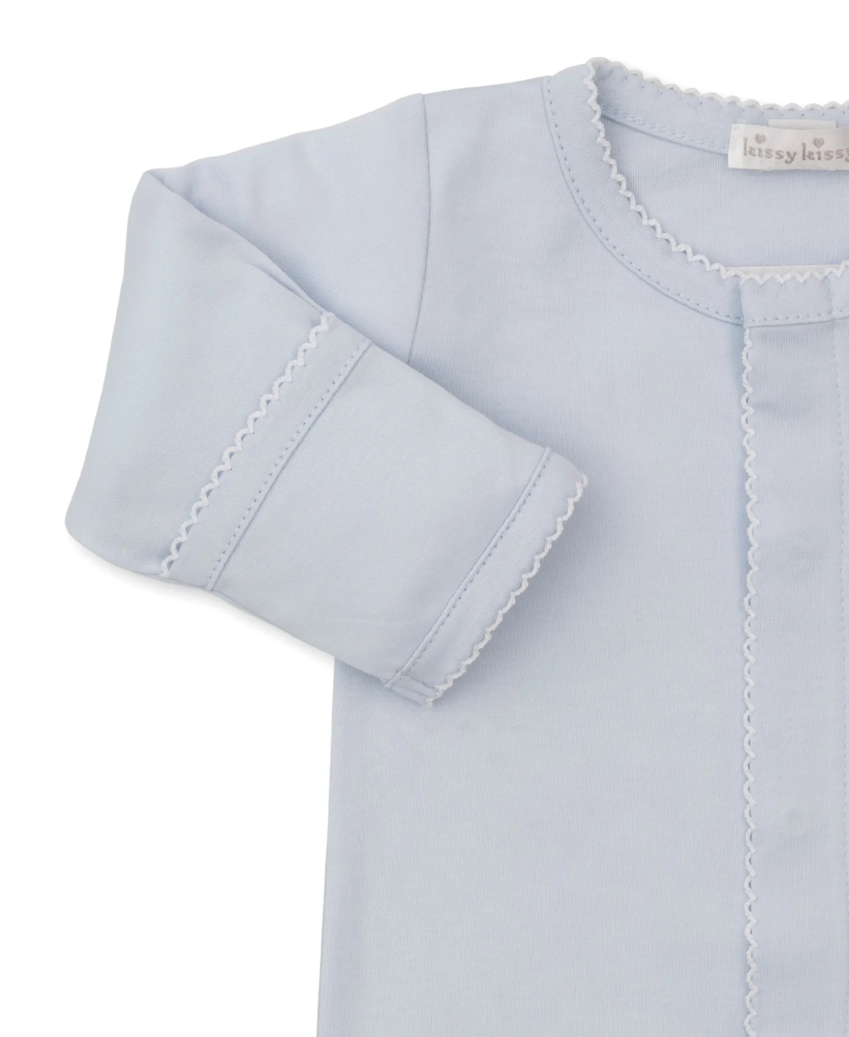 Pique Bunny Bash Blue Footie