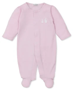 Pique Bunny Bash Pink Footie