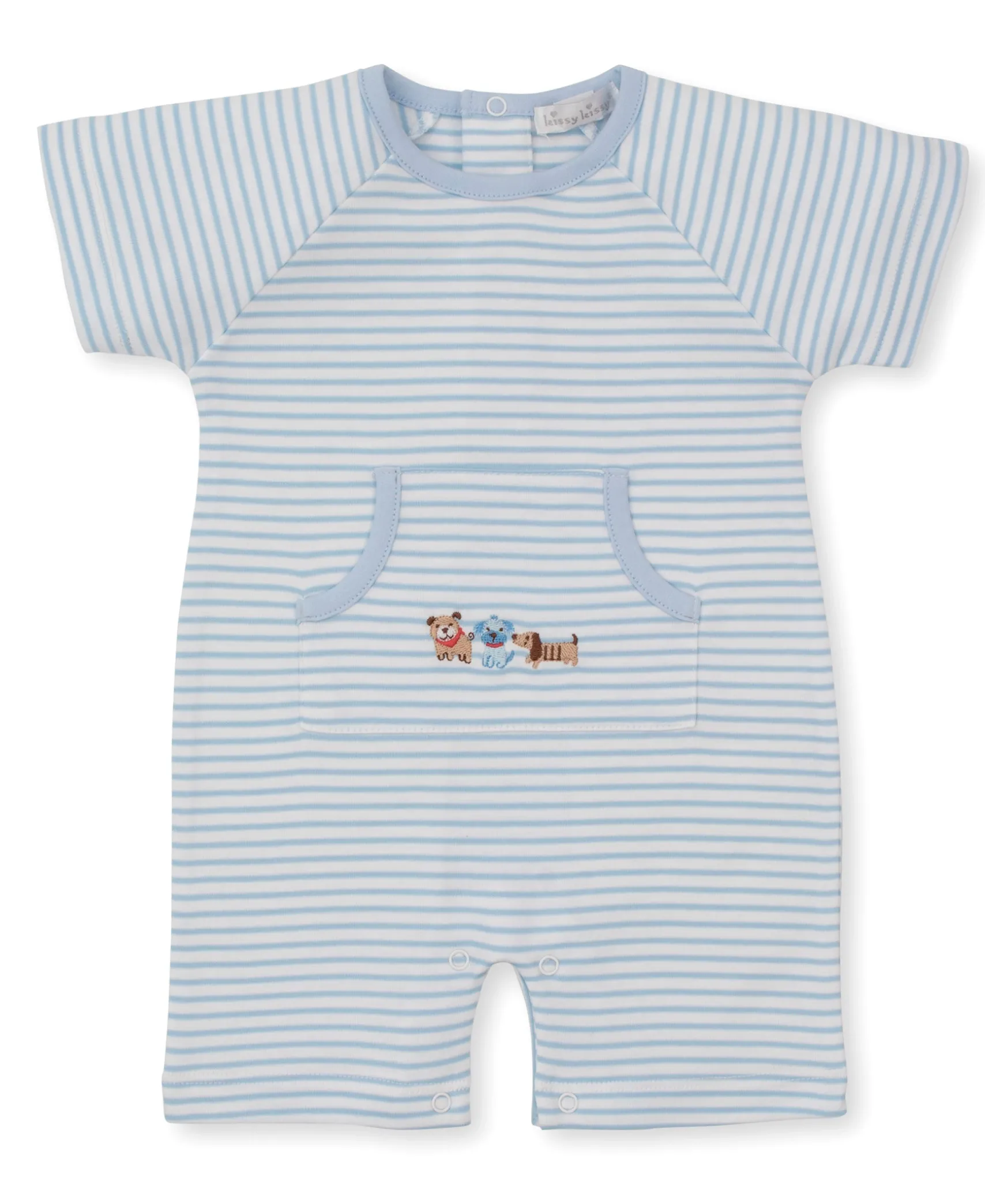 Playground Pups Short Stripe Playsuit
