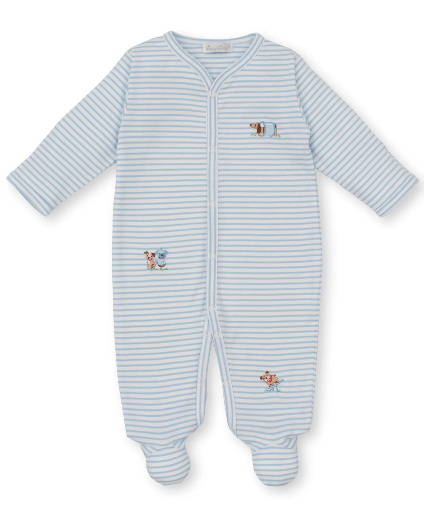 Playground Pups Stripe Footie