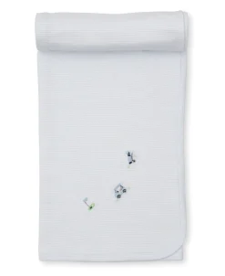 Premier Fairway Foursome Hand Emb. Stripe Blanket