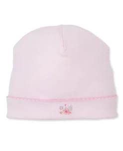Premier Flowers & Vines Pink Hand Emb. Hat