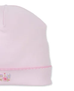 Premier Flowers & Vines Pink Hand Emb. Hat