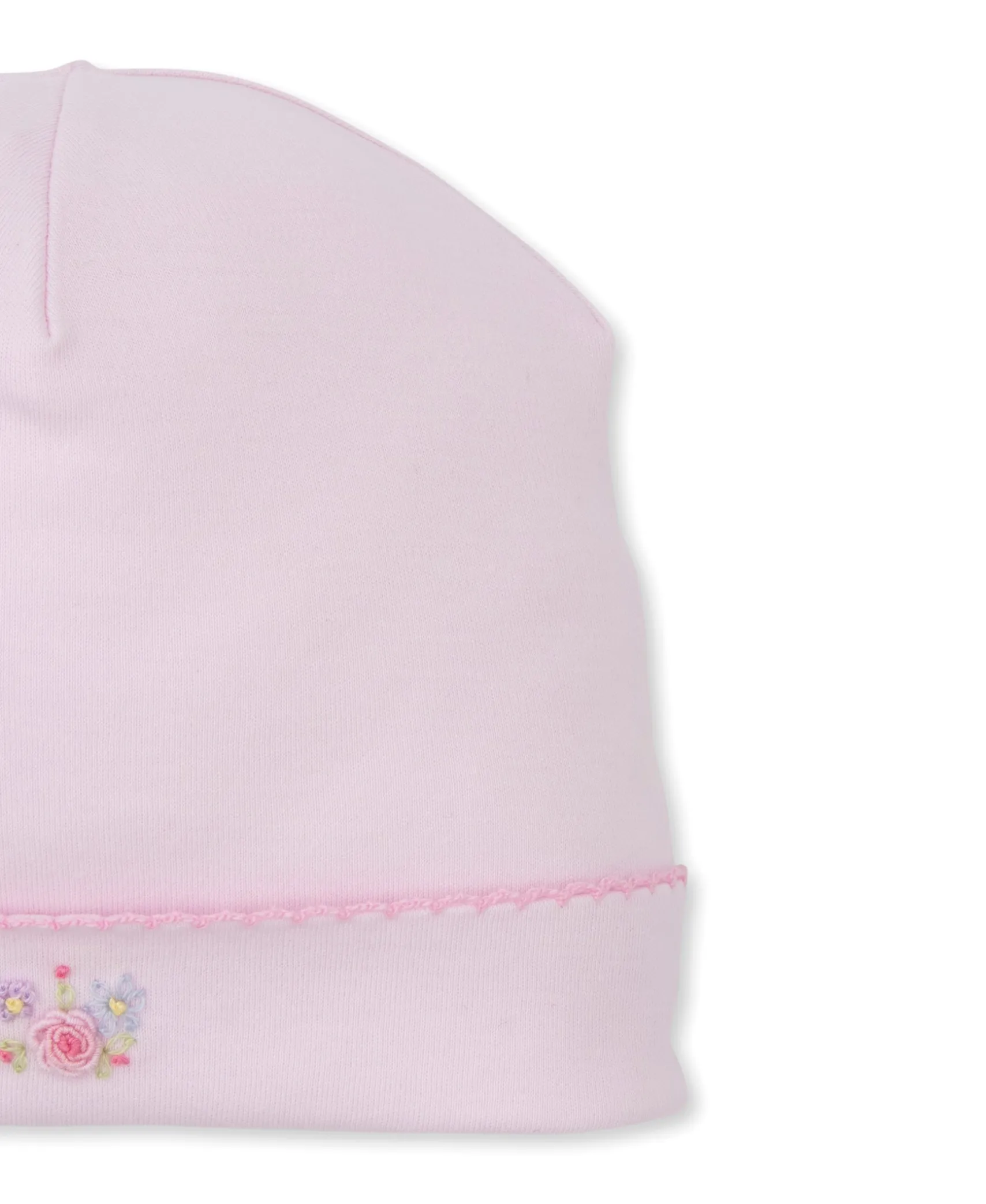Premier Flowers & Vines Pink Hand Emb. Hat